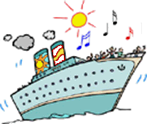 Funny Cruise Clipart 