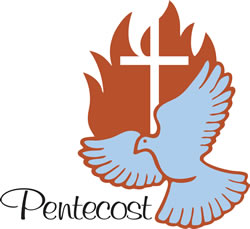 pentecost sunday clip art
