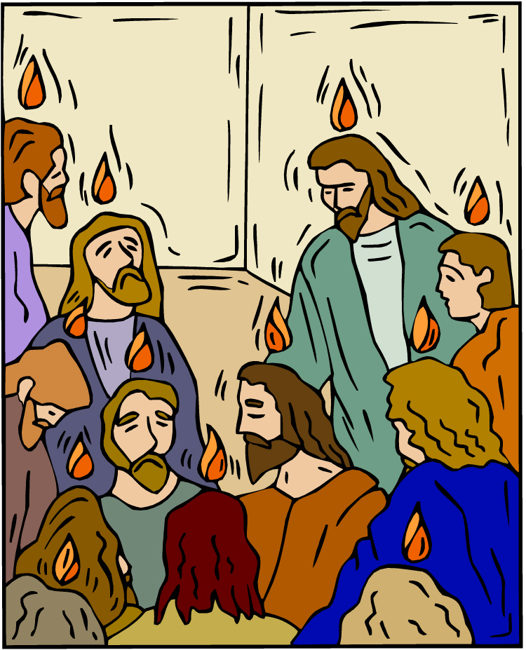 pentecost clip art