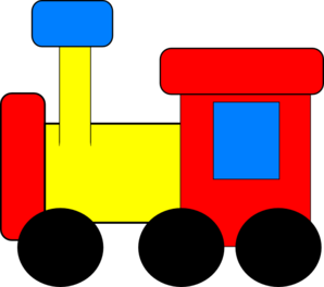 Colorful Cartoon Train for Kids - Educational & Playful Illustration