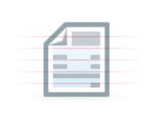 Document Icon - Generic File Representation for Web Use
