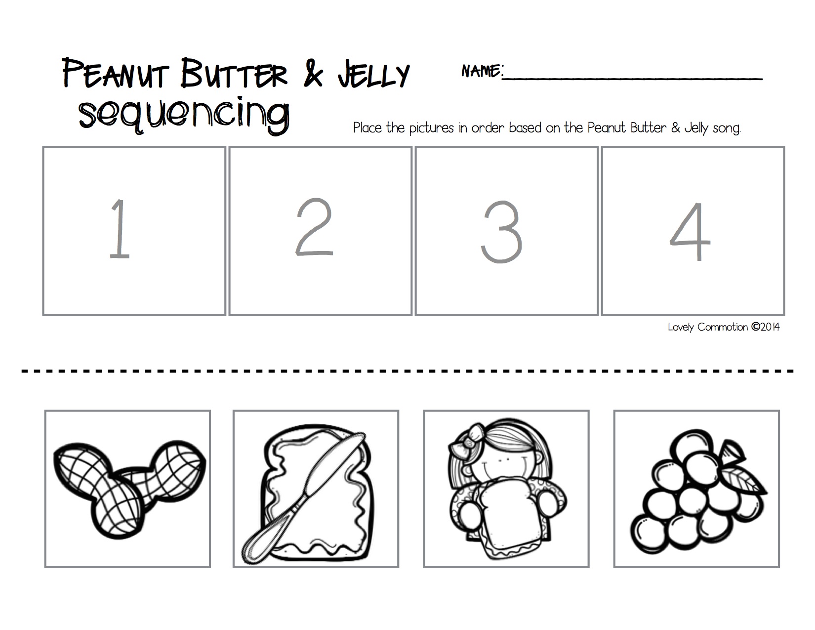Peanut Butter , Jelly Song and Sequencing