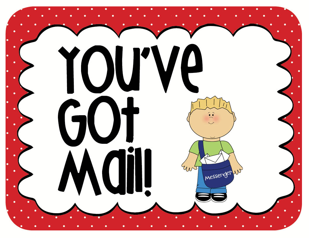 You’ve Got Mail! - Fun Messenger Clipart for Classroom & Greeting Cards