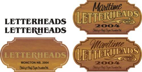 Maritime Letterheads 2004 Logo & Branding Designs | Vintage Typography Collection