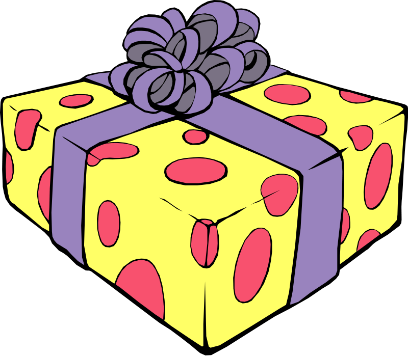 Birthday Presents Clip Art For Adults 