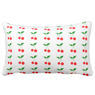 Cherry Pattern Decorative Pillow - Cute & Vibrant Home Accent