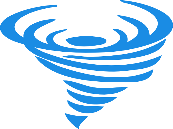 Blue Wind Logo Tp Clip Art 