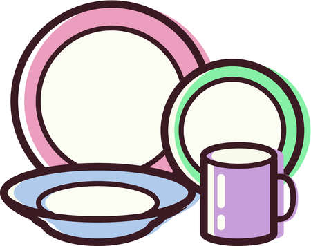 clean dishes clipart - Clip Art Library