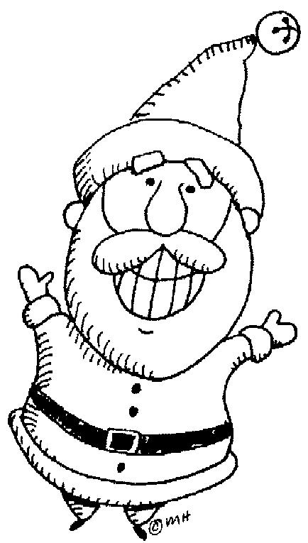 Santa Clipart With Sleigh 