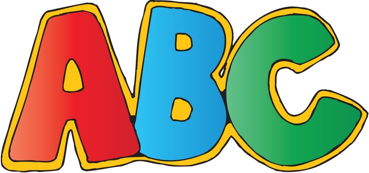 alphabet letters clip art
