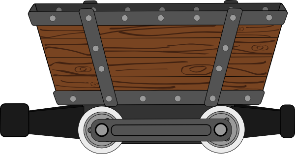 Mine Cart Clipart 