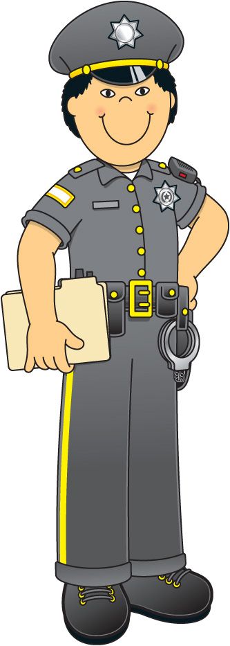 community helpers police officer clipart - Clip Art Library