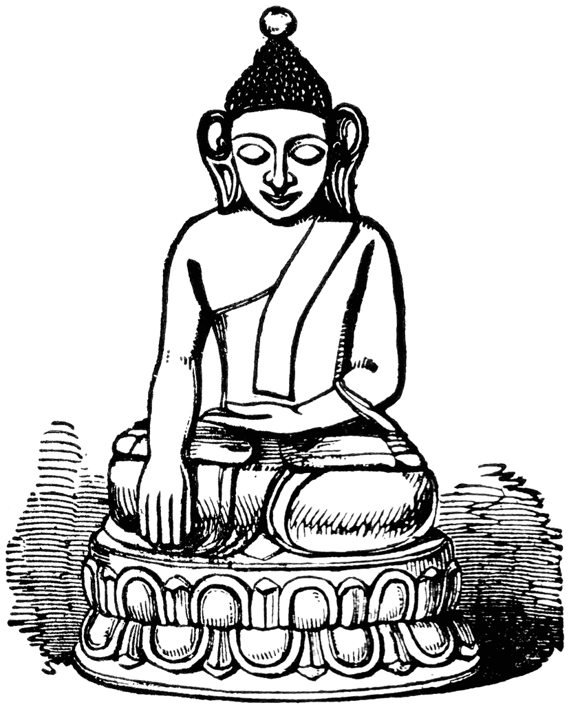 art buddha lord buddha drawing - Clip Art Library