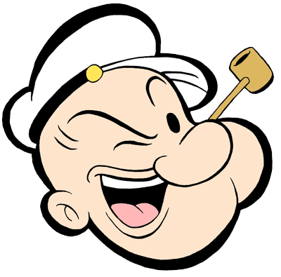 Popeye the Sailor Man Clip Art Image