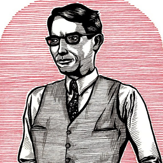 Original pen and ink illustration Atticus Finch by catorart 
