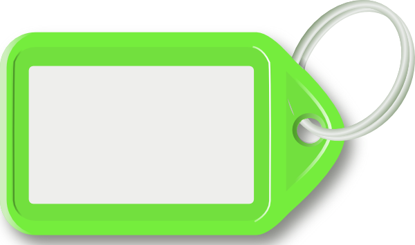 Blank Luggage Tag Template - Printable & Editable Travel Identifier