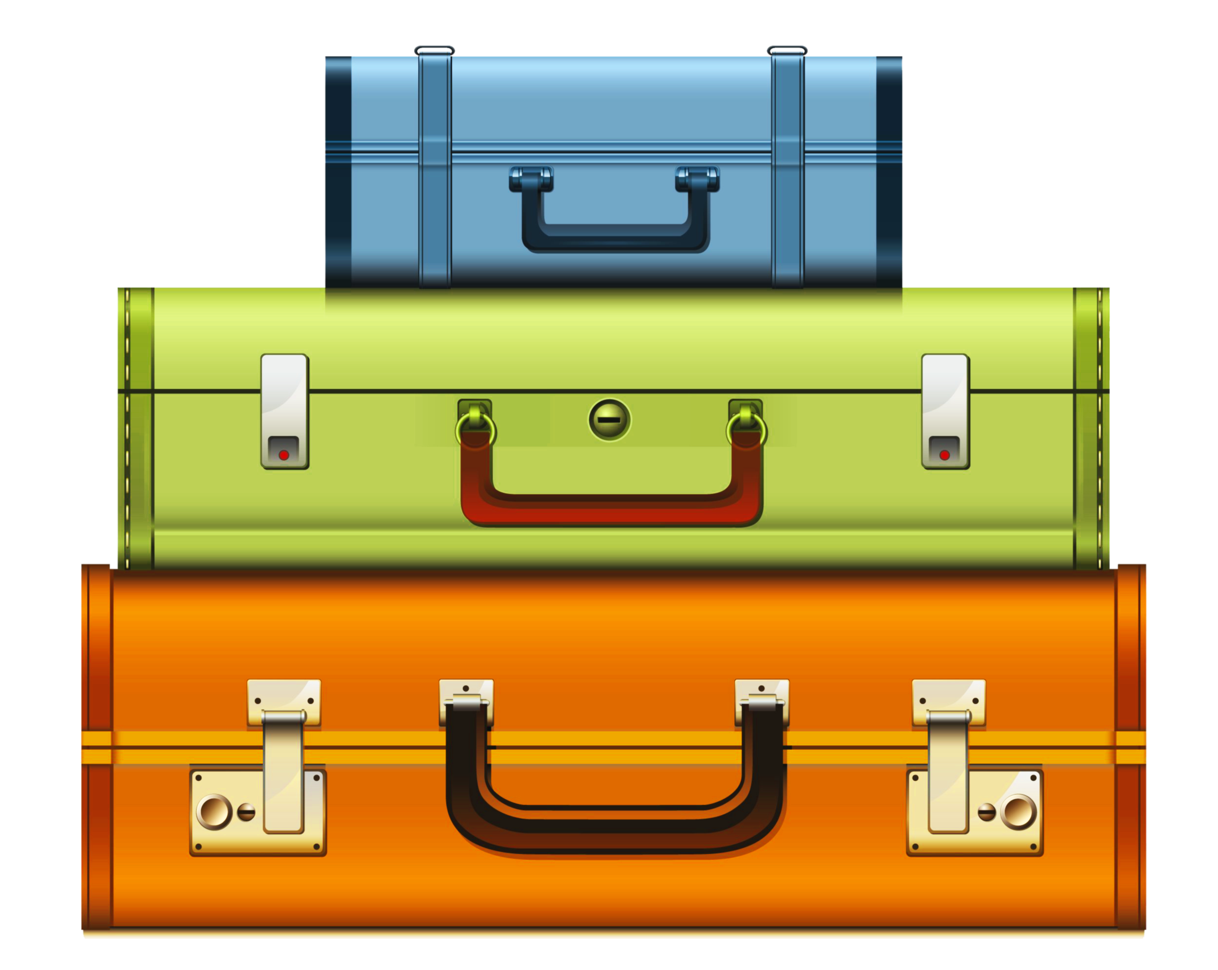 Moderation Suitcase Clipart