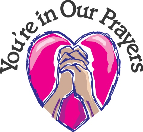 You're in Our Prayers - Comforting Support Image