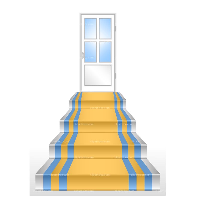 Stairway to Opportunity - Visual Metaphor for Success and New Beginnings