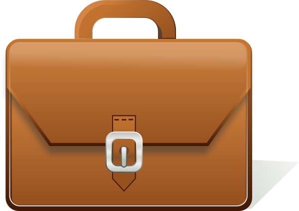 Professional Brown Leather Briefcase - Classic Business Accessory