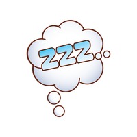 zzz speech bubble - Clip Art Library