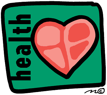 Health & Wellness Icon - Heart Symbol for Medical and Lifestyle Content