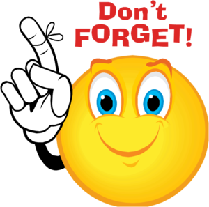 please do not forget - Clip Art Library
