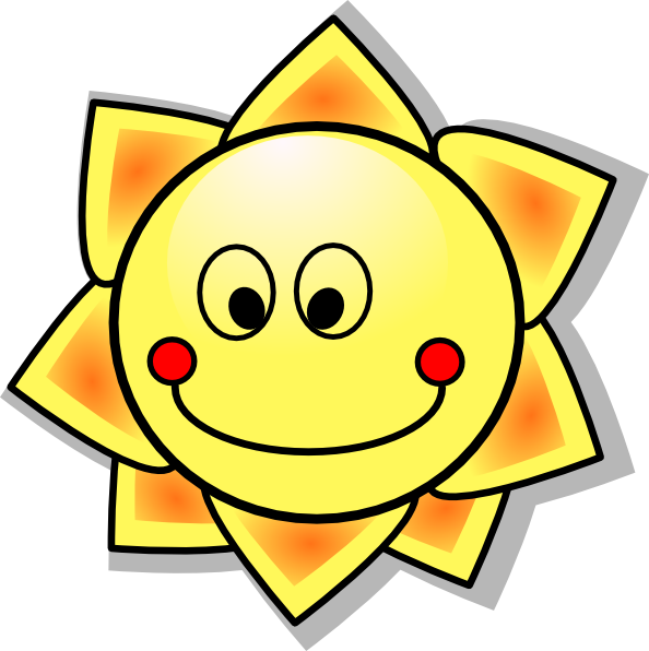 Happy Sun Clipart - Free Download for Kids’ Educational & Creative Projects