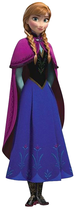 Anna Frozen Character - Official Disney Princess Outfit & Design