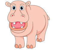 Free Hippo Clipart 