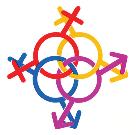 Gender Symbol Unity - Celebrating Diversity and Inclusion
