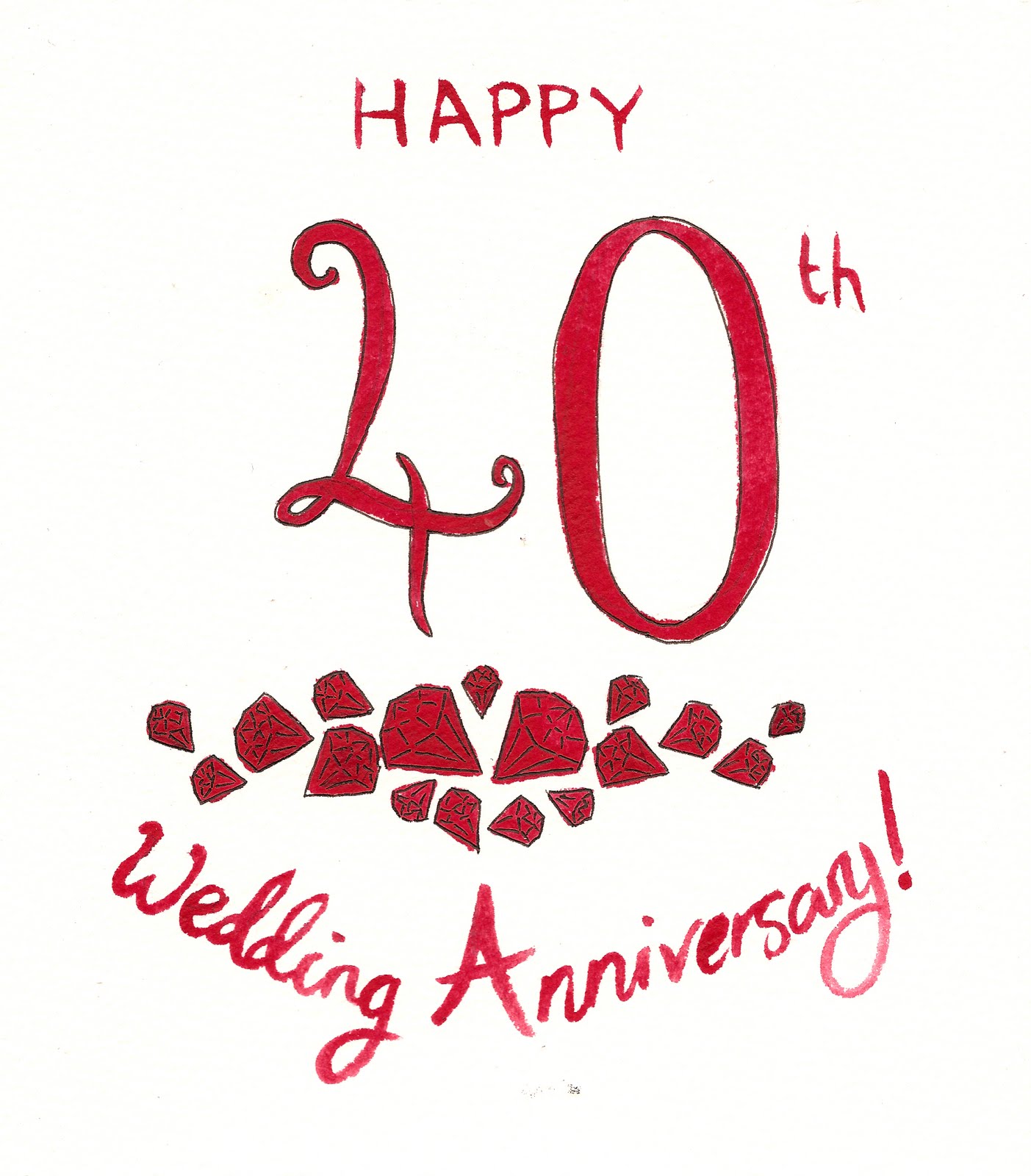 March Anniversary Clipart 