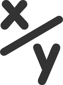 Fraction Symbol (x/y) - Mathematical Notation Guide