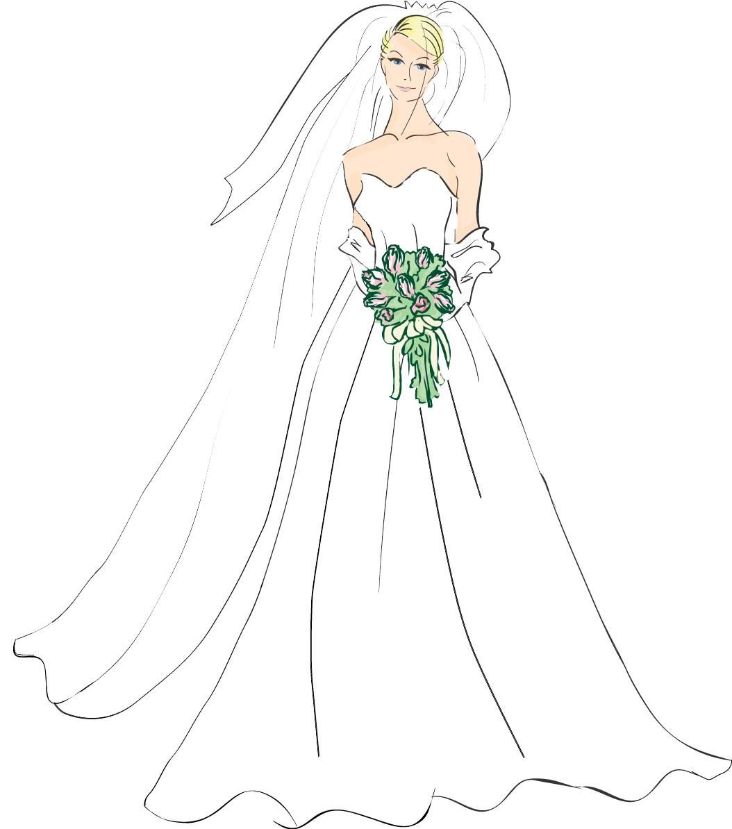 bride clipart - Clip Art Library