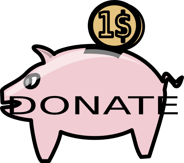 Donate Piggy Bank Clip Art 