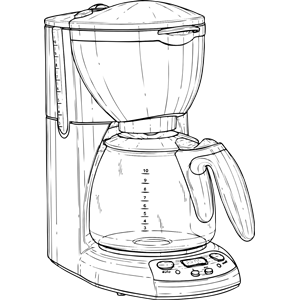 coffee maker clipart, cliparts of coffee maker free download 