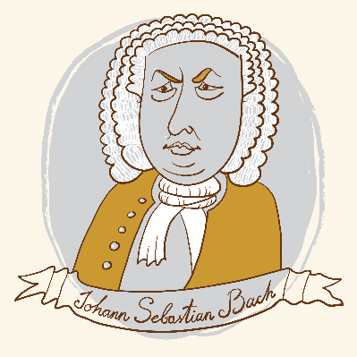Johann Sebastian Bach - Iconic Baroque Composer Portrait