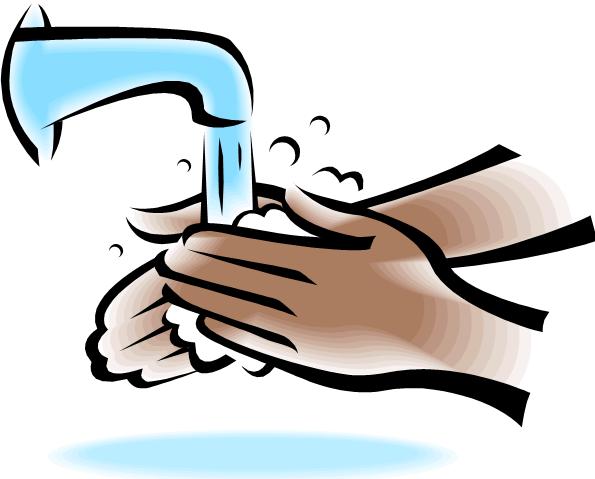 Person washing hands under a running faucet with soap suds, illustrating proper hand hygiene.