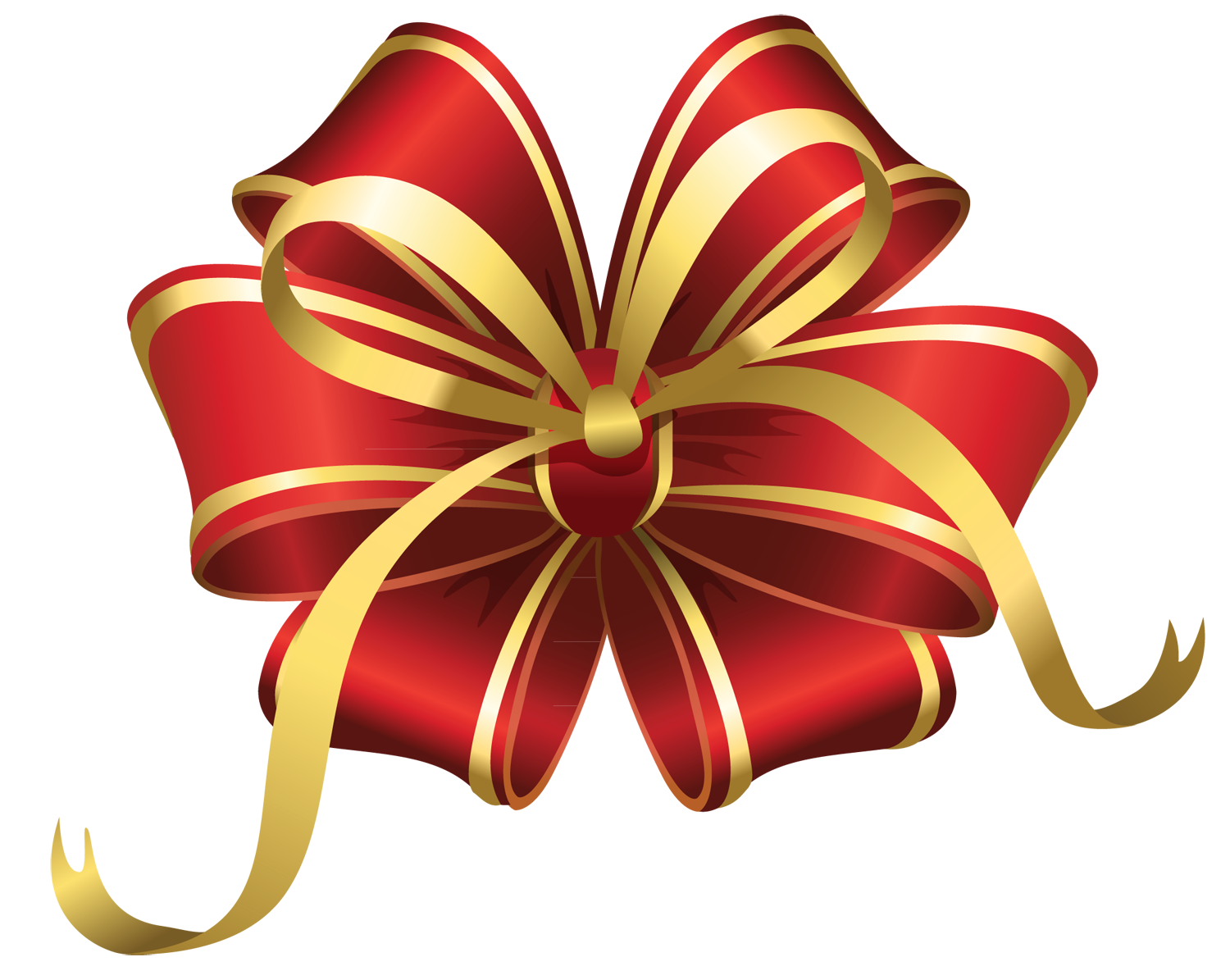 Luxurious red gift box with a shiny gold ribbon bow, perfect for holidays and celebrations.