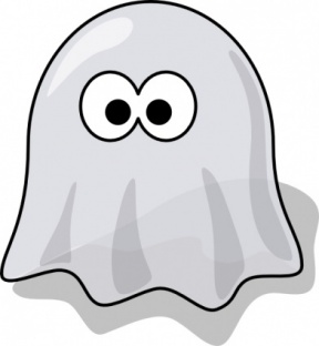 Cute Ghost Illustration for Halloween and Kids’ Content