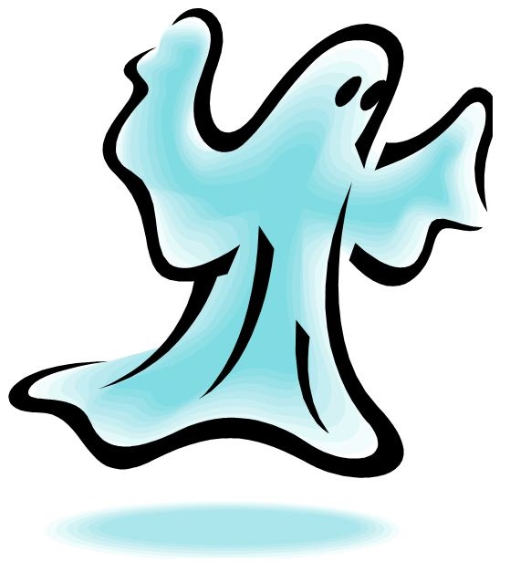 Cute Ghost Illustration for Halloween & Kids’ Content