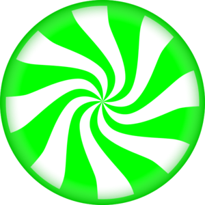 Peppermint Candy Icon - Vibrant Spiral Design for Food & Confectionery Sites