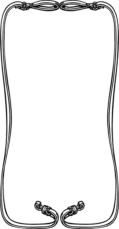 Art Nouveau Frame Border - Free Vector Decorative Element