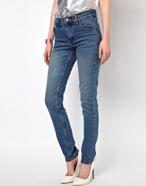 skinny ankle blue jeans - Clip Art Library
