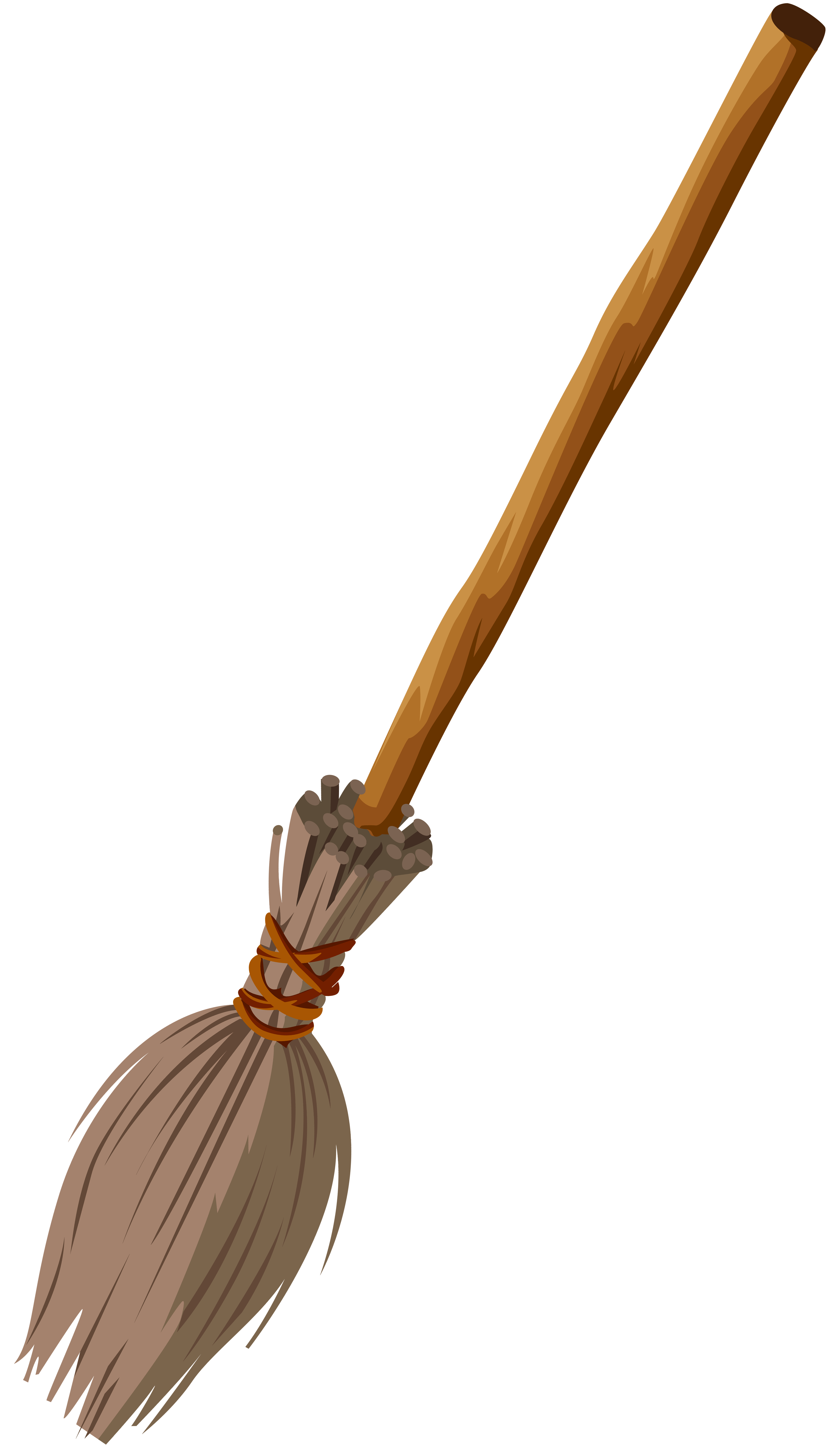 Witch Broom Transparent Clip Art PNG Image