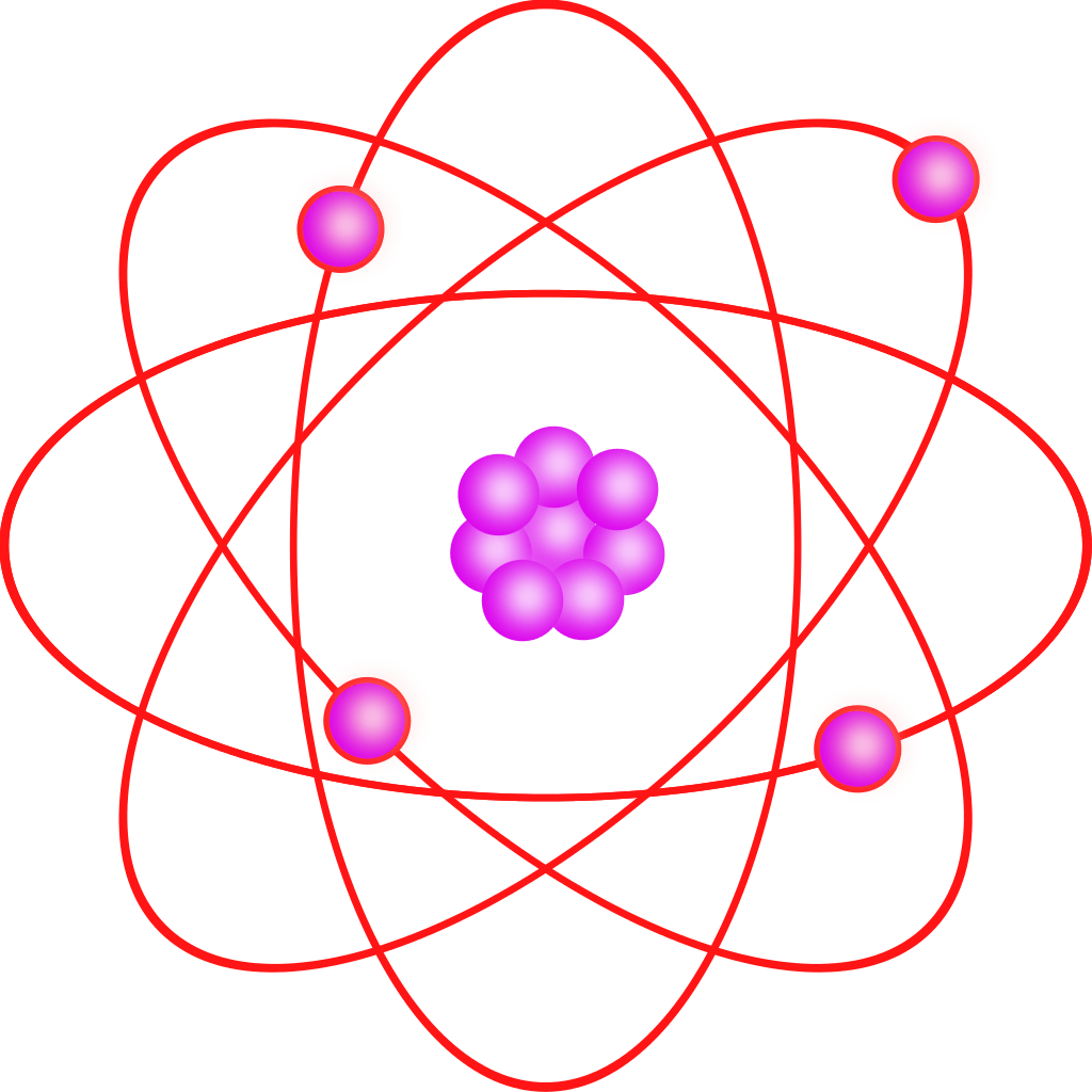 electrons orbiting a nucleus - Clip Art Library
