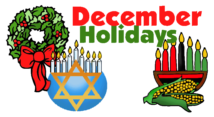 December Holidays Clipart Clip Art Library