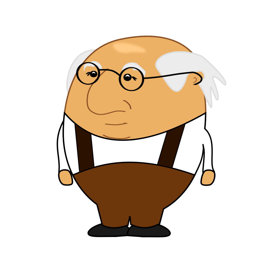 old man clipart png - Clip Art Library