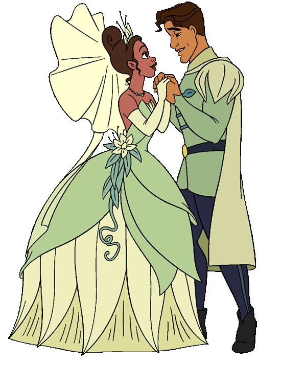 princess and the frog tiana and naveen - Clip Art Library