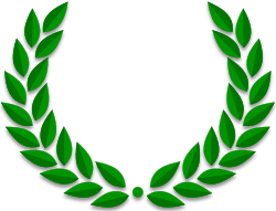 Laurel Wreath Icon - Symbol of Triumph and Excellence